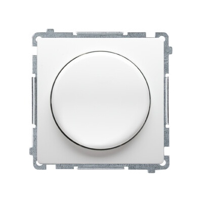 Stmívač pro stmívatelné LED, otočné stmívání, tlačítkové spínání,, Simon Basic BMS9L.01/11