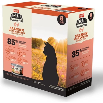 Acana Cat Pate Salmon & Chicken 8 x 85 g