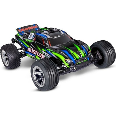 Traxxas RC auto Rustler BL-2s RTR zelené 1:10