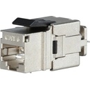 Solarix Konektor keystone SXKJ-10G-STP-BK-SA Cat.6A STP RJ45