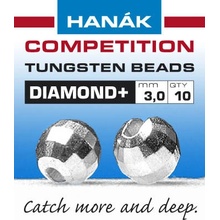 Hanák tungstenovej hlavičky DIAMOND striebornej 3mm 20ks