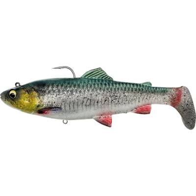 Savage Gear 4D Rattle Shad Trout Sinking Green Silver 12,5cm 35g