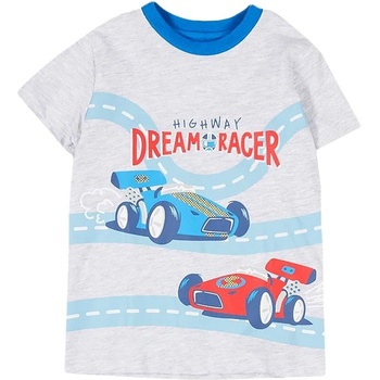 Chicco Boys Dream Racer Tee Light Grey - 104