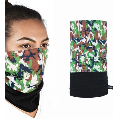 Multifunkčný nákrčník Oxford Snug Camo