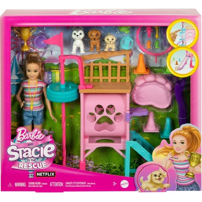 Mattel Barbie Family & Friends Stacie s Puppy Playground