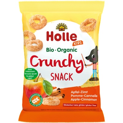 Holle снакс с ябълка и канела 25г