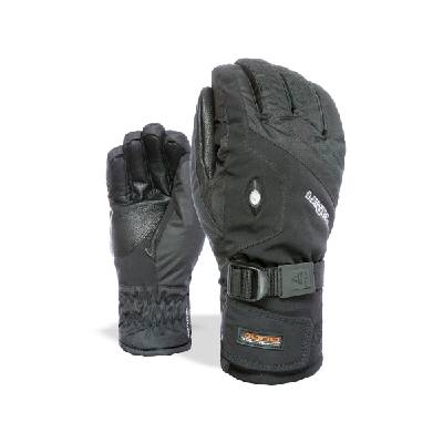 Rukavice Level ALPINE Black velikost 8.5