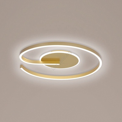 Brilagi -LED Димируемо таванно осветително тяло SPIRAL LED/56W/230V 3000/4000/6000K+дистанционно управление (BG1336)