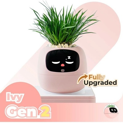 Inteligentní květináč PLANTSIO IVY generace 2 růžový (2364)