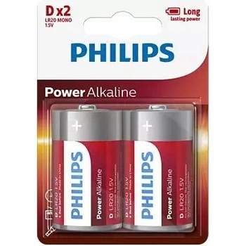 Philips PowerAlkaline D 2ks LR20P2B/10
