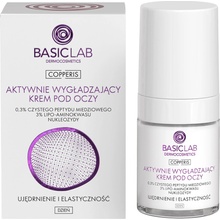 BasicLab Dermocosmetics Copperis vyhladzujúci očný krém na deň 18 ml