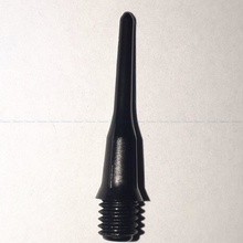 L-Style Hroty ShortLip soft čierne 22mm závit 2BA 50ks