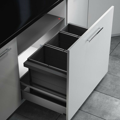 Hailo 800 TRIPLE-XL 1 x 18 L 2 x 28 L tmavosivá