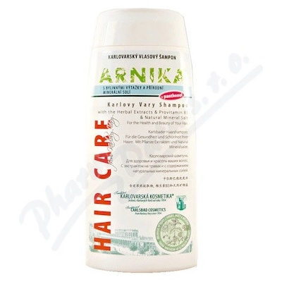 Arnika Karlovarský vlasový Shampoo s bylinnými výtažky a přírodní minerální solí 250 ml