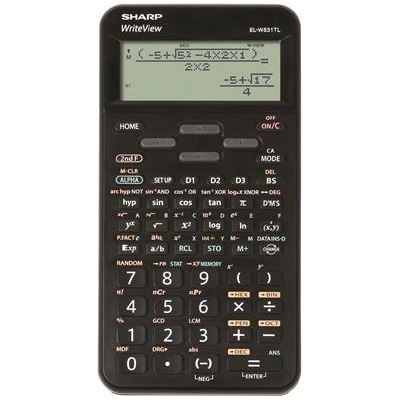 Sharp Научен калкулатор, 420 функции, sharp "el-w531tl", черен elw531tlblack (elw531tlblack)