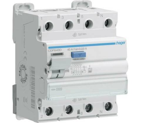 Hager CDF640D