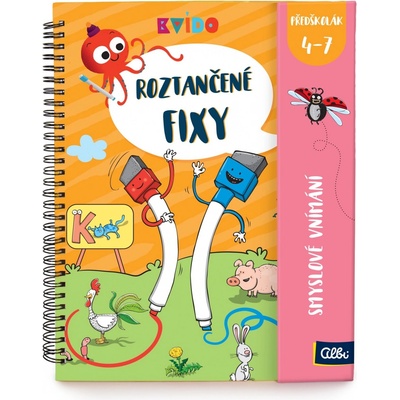 Albi Roztančené fixy Smyslové vnímání