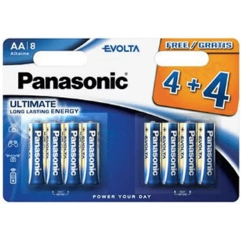PANASONIC EVOLTA Platinum LR03EGE/8BW 4+4F AAA 8ks