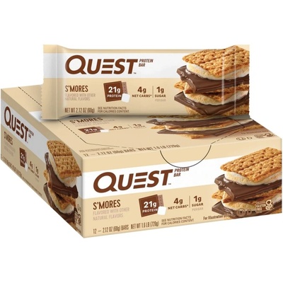 Quest Nutrition Quest Bar | Different Flavors [12 x 60 грама] S'Mores