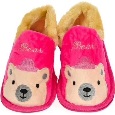 Detské papuče BEAR ružové