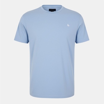 Jack Wills Мъжка тениска Jack Wills Sandleford T-Shirt Mens - Sky