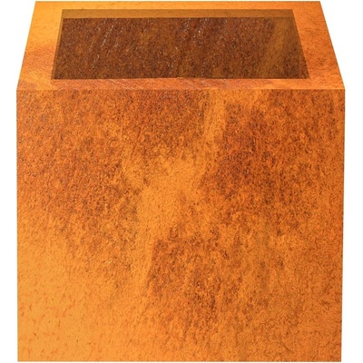 Palatino Květináč Nora cortenová ocel 50 x 50 x 50 cm červenohnědý