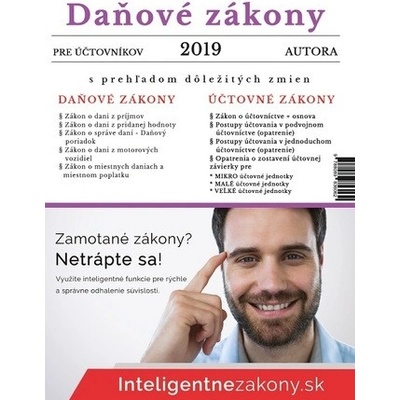 Daňové zákony 2019 pre účtovníkov