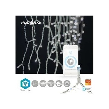 Nedis SmartLife LED Wi-Fi Studená Biela 400 LED 8 m Android IOS WIFILXC03W400