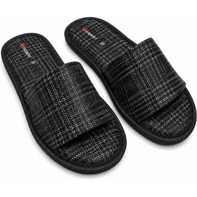 Dámske papuče Jeans čierne