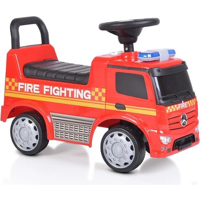 Mercedes Кола за бутане Mercedes-Benz Antos Fire червен (108633)