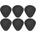 Dunlop 47RS 1.10 Nylon Jazz 6 Перце за китара (47R1S-6PACK-SET)