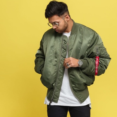 Alpha Industries MA 1 OSPM olivová