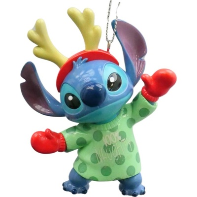 Disney Vianočná ozdoba Lilo&Stitch Stitch vo svetri 9 cm