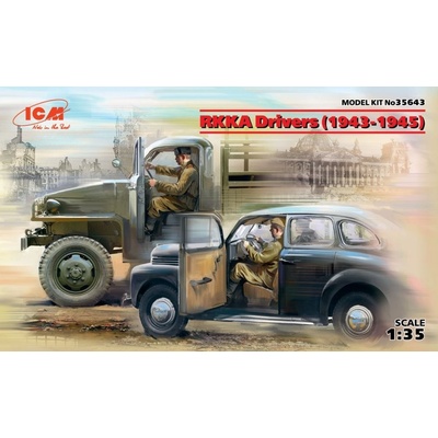 ICM RKKA Drivers 1943-1945 2 fig. 35643 1:35