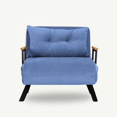 Hanah Home Rozkládací Single Sando modré