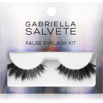 Gabriella Salvete False Eyelashes Magic sada umělé řasy 1 pár + lepidlo na řasy 1 g