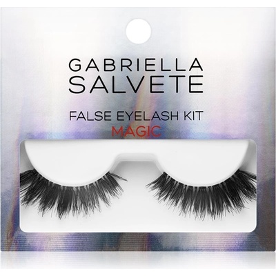 Gabriella Salvete False Eyelashes Magic sada umělé řasy 1 pár + lepidlo na řasy 1 g – Zboží Dáma