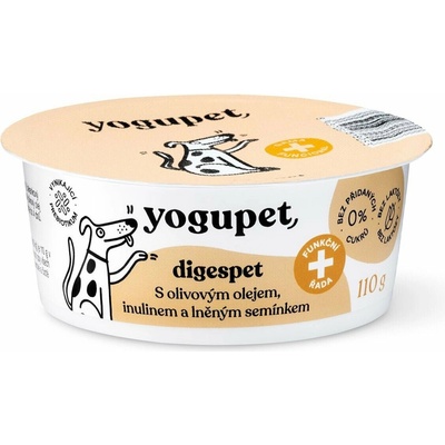 Yogupet Jogurt pre psov Digespet – s olivovým olejom 110 g