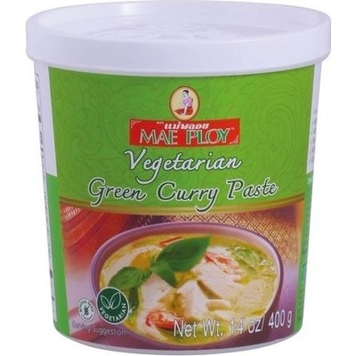 Zelená kari pasta vegetariánska Mae Ploy 400 g