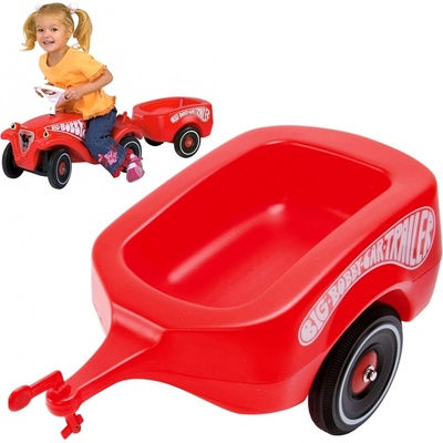 BIG Bobby Car Trailer červená