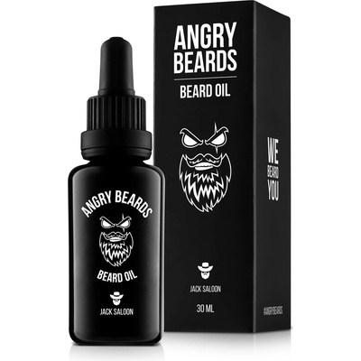 Angry Beards Jack Saloon olej na plnovous 30 ml – Zbozi.Blesk.cz