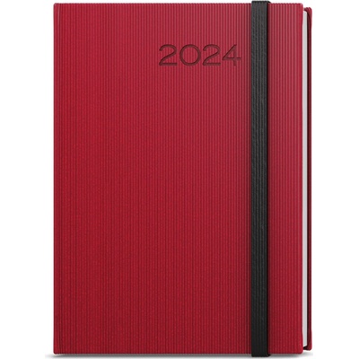 Oskar vigo A5 Týdenní 2024 červený
