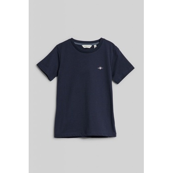 Gant Shield Ss T-shirt modrá