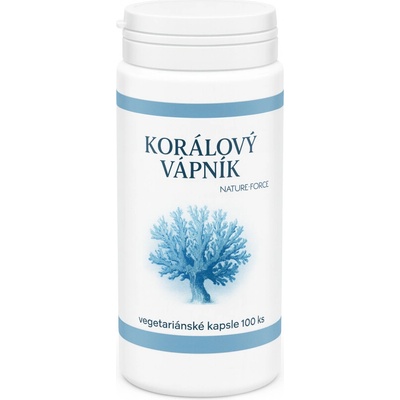 Nature Force Korálový vápník SMP 44 100 veg kapsúl