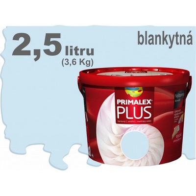 Primalex Plus 2,5 l - blankytná