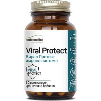 Herbamedica Viral Protect, 60 веге капсули, Herbamedica