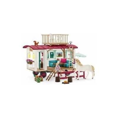 Schleich Къща за Кукли Schleich Caravan for secret club meetings