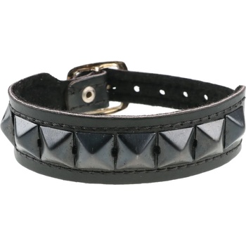 Black & metal Гривна с пирамида 1 - bwz-320