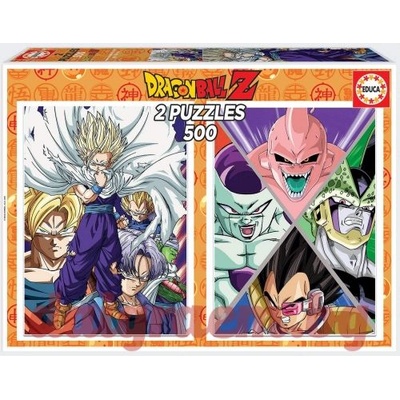 Educa Пъзел EDUCA 18487 - 2 x 500 части - Dragon Ball (EDU18487)
