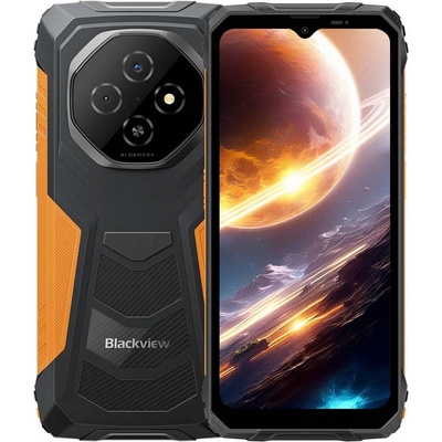 Смартфон Blackview Fort 1 (черен), поддържа 2 SIM карти, 6.56" (16.66 cm) 90Hz HD+ IPS дисплей, осемядрен Unisoc Tiger T615 2 GHz, 6GB LPDDR4X, 256GB Flash памет (+microSD слот), 16 + 2 & 8 MPix камери, Android (BVFORT 1_B)